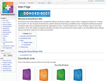 Tablet Screenshot of ddcwiki.donordirect.com